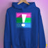 Polysexual Pride Flag Exclamation Point Hoodie